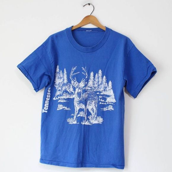 Vintage Other - Vintage Tennessee Deer Stag Wilderness T Shirt